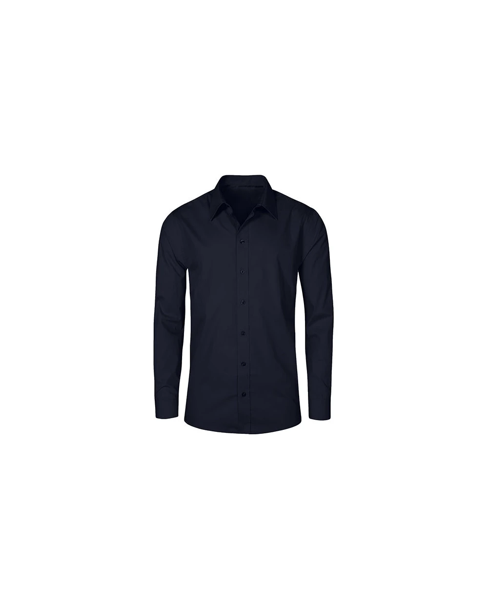 Chemises personnalisable PROMODORO Men`s Poplin Shirt Long Sleeve