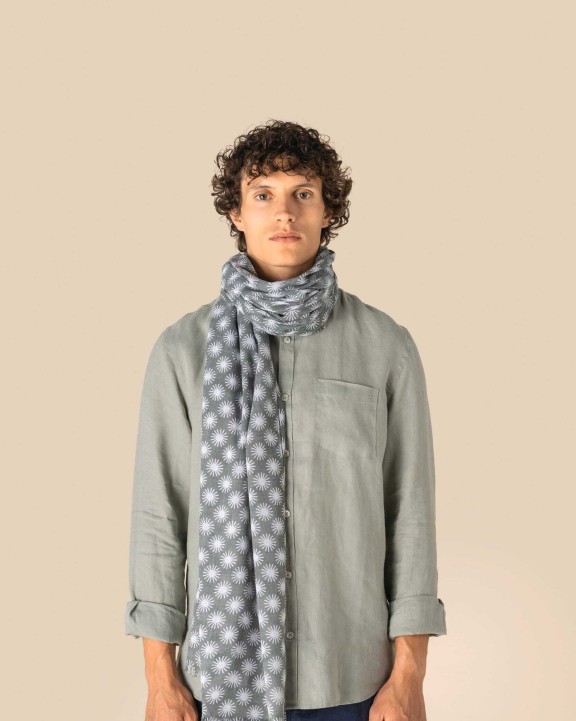 Écharpes personnalisable SPASSO Chèche à motifs unisexe
