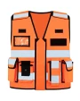 Fluo vestjes KORNTEX TACTICAL AND FUNCTIONNAL VEST "BONN" voor bedrukking &amp; borduring