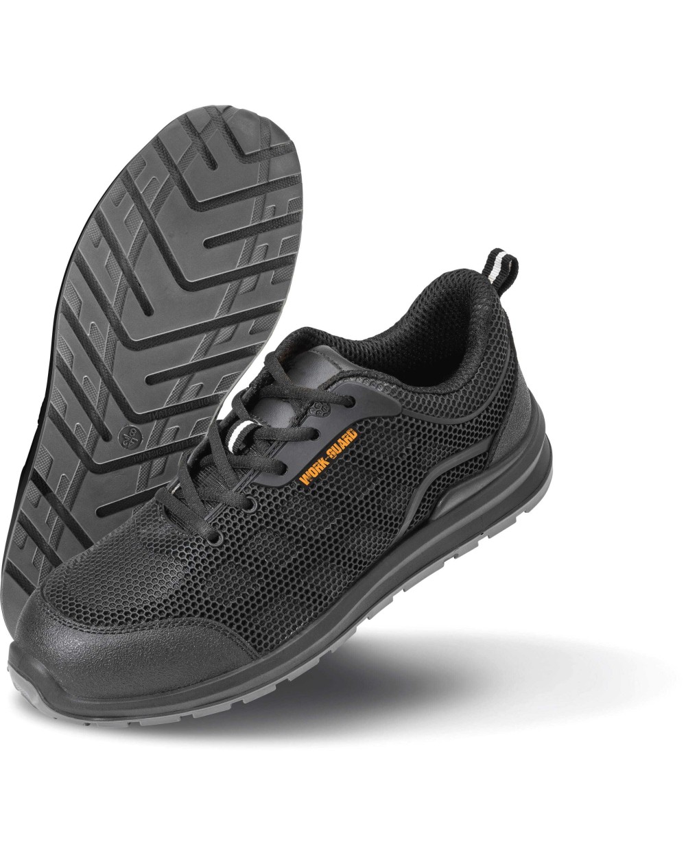 RESULT All black safety trainer Zubehör personalisierbar