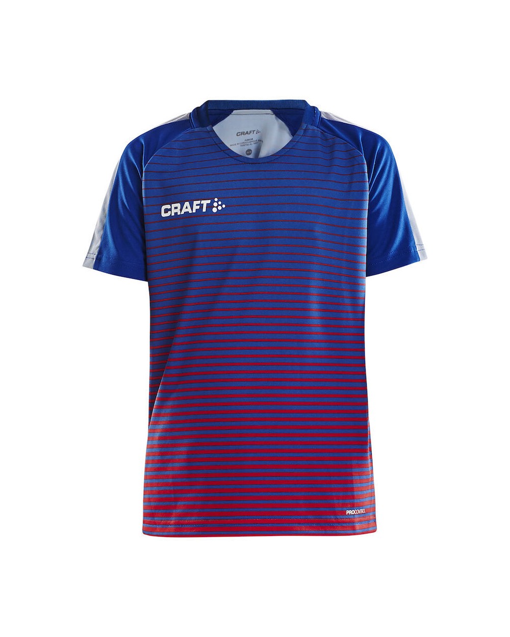 T-Shirts personnalisable CRAFT Pro Control Stripe Jersey Jr