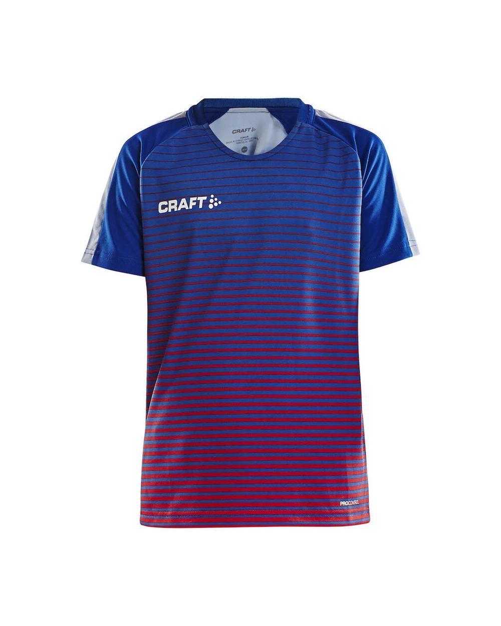 T-shirts CRAFT Pro Control Stripe Jersey Jr voor bedrukking &amp; borduring