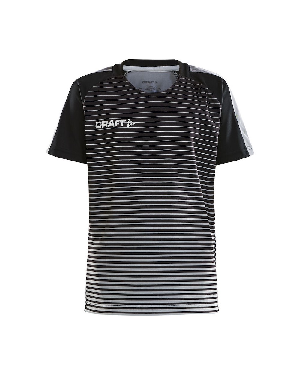 T-shirts CRAFT Pro Control Stripe Jersey Jr voor bedrukking &amp; borduring