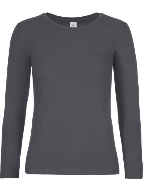 B&C T-shirt manches longues femme #E190 /api/colors/3664e9be-231a-44a8-bacd-707b001b474c personnalisable