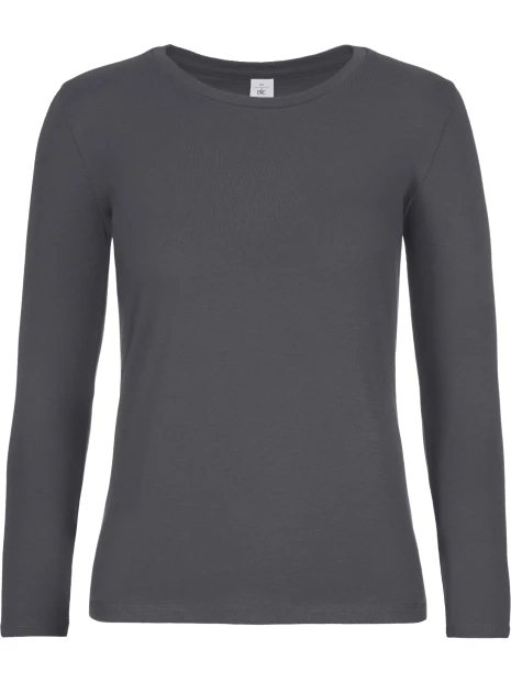 B&C T-shirt manches longues femme #E190 /api/colors/3664e9be-231a-44a8-bacd-707b001b474c personnalisable