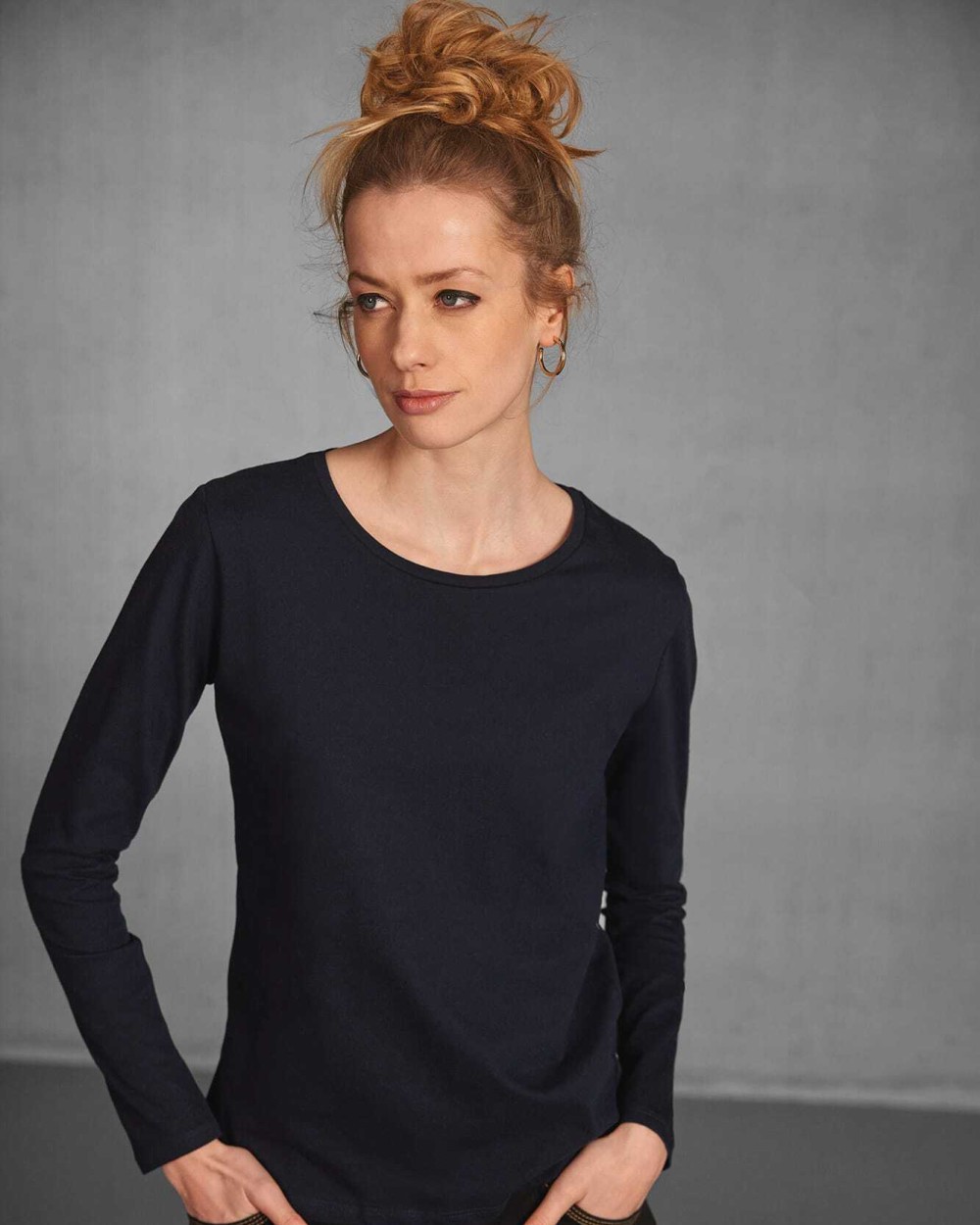 T-Shirts personnalisable B&C T-shirt manches longues femme #E190