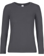 B&C Damen-Langarmshirt #E190 T-Shirts personalisierbar