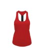 TRIDRI Women´s Performance Strap Back Vest T-Shirts personalisierbar