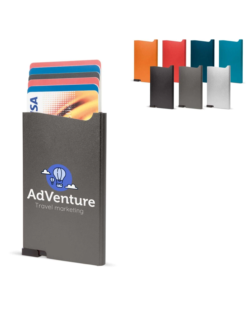 Sacs & Bagagerie personnalisable 4DO Porte-cartes bancaire en aluminium