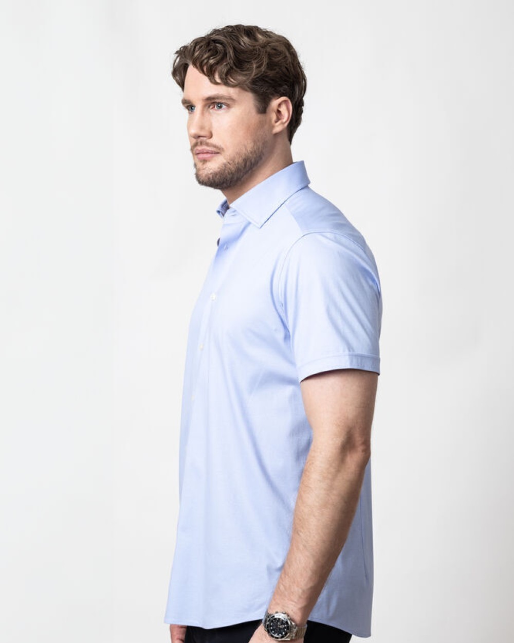 J. HARVEST & FROST IB132 Interlock Knit S/S
Hemd Regular Fit Herren Hemden personalisierbar