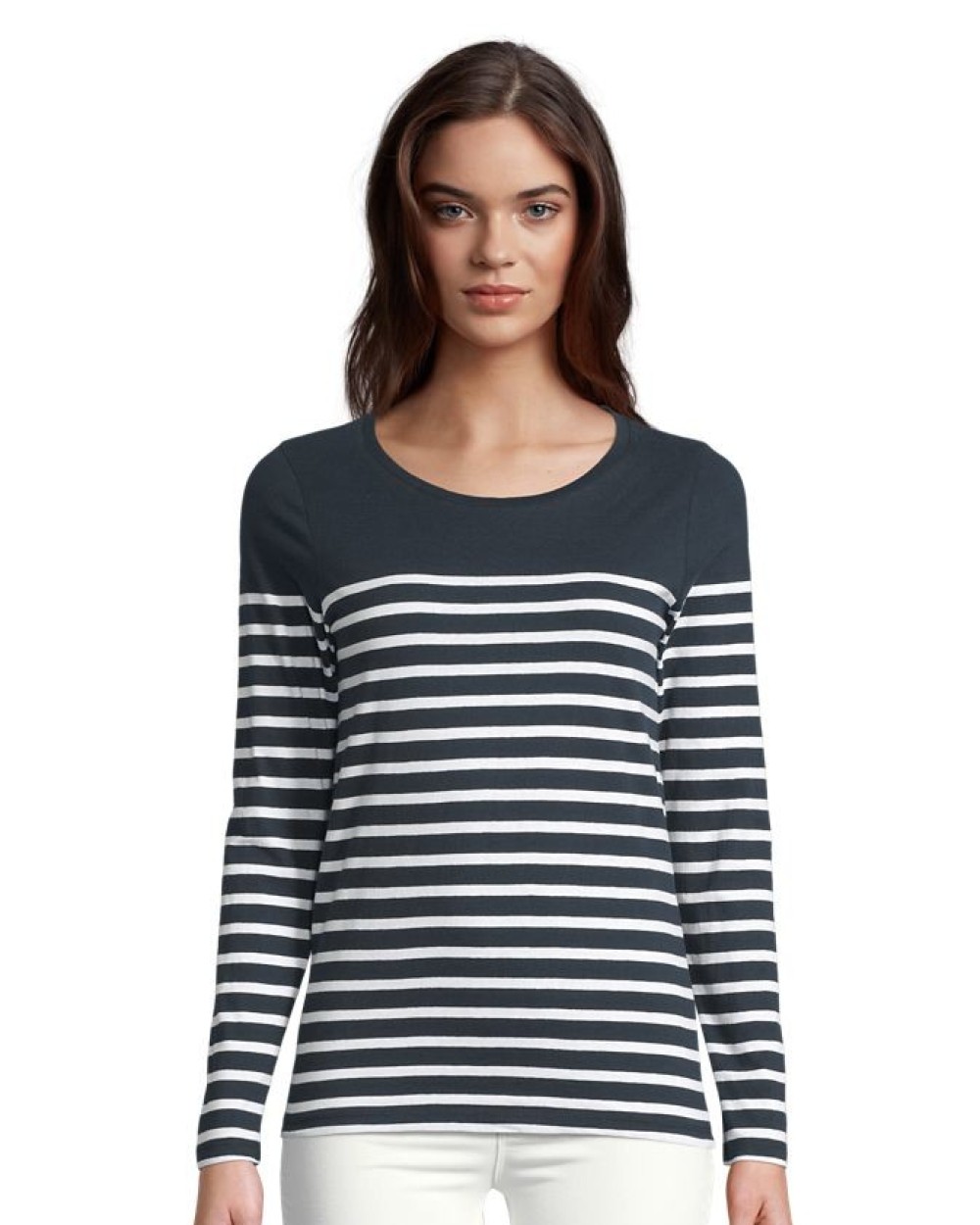 SOL'S Matelot Lsl Women T-Shirts personalisierbar