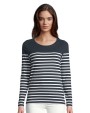 SOL'S Matelot Lsl Women T-Shirts personalisierbar