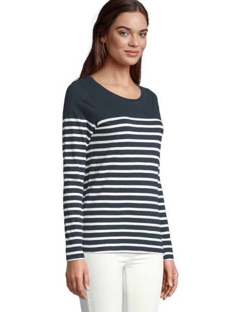 T-Shirts à personnaliser SOL'S Matelot Lsl Women /api/colors/9da8c523-94e5-445e-94b4-090b14a5d848