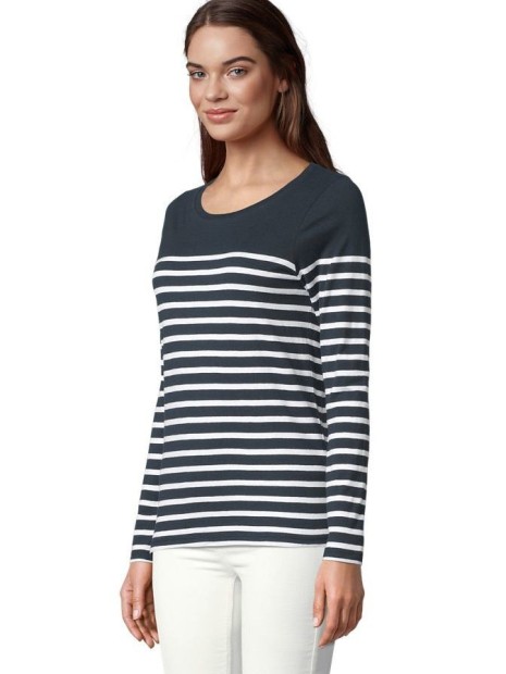 T-Shirts à personnaliser SOL'S Matelot Lsl Women /api/colors/9da8c523-94e5-445e-94b4-090b14a5d848