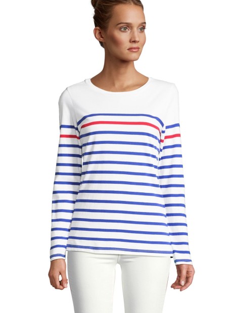 T-Shirts à personnaliser SOL'S Matelot Lsl Women /api/colors/baecd05c-2365-4b34-a84e-41d13ca67bd2