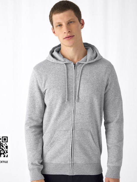 Sweat-shirts à personnaliser B&C INSPIRE ZIPPED HOOD 