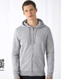 Sweaters & hoodies B&C INSPIRE ZIPPED HOOD voor bedrukking &amp; borduring