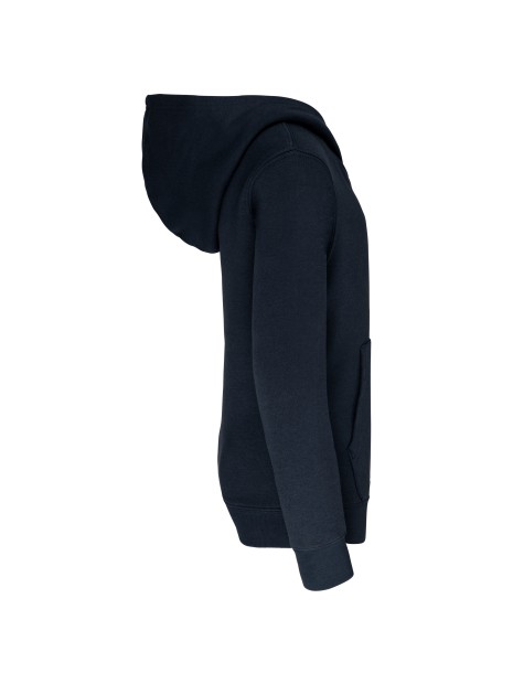 KARIBAN Sweat-shirt capuche contrastée enfant /api/colors/cba79c5b-15c2-46d3-805c-91697cc52b48 personnalisable