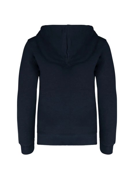 KARIBAN Sweat-shirt capuche contrastée enfant /api/colors/2a00f319-11df-4ed0-8339-535e7585d285 personnalisable