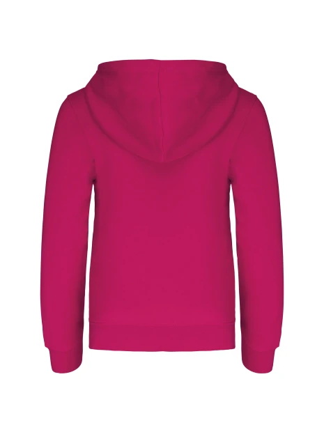 KARIBAN Sweat-shirt capuche contrastée enfant /api/colors/3d5a50f9-ce81-435c-aee0-e9d0985a73b3 personnalisable