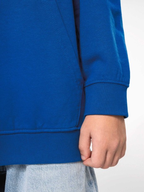 Sweat-shirts à personnaliser KARIBAN Sweat-shirt capuche contrastée enfant 