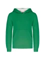 KARIBAN Sweat-shirt capuche contrastée enfant /api/colors/39d480c5-9492-49dd-ba3f-25a56f687fe7 personnalisable