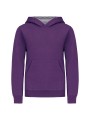 KARIBAN Sweat-shirt capuche contrastée enfant /api/colors/e1c51d81-d9a1-4e04-a8ae-bb43c40a9d58 personnalisable