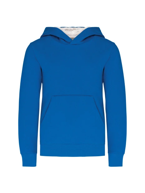 KARIBAN Sweat-shirt capuche contrastée enfant /api/colors/308928a4-2cf6-4fb5-ab5c-859e76d3222d personnalisable