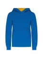 KARIBAN Sweat-shirt capuche contrastée enfant /api/colors/b18501af-6d2c-408f-b77f-7928eff281d5 personnalisable