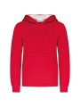 KARIBAN Sweat-shirt capuche contrastée enfant /api/colors/b7356eda-6c72-4d03-829c-6a61c9e04b1f personnalisable