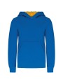 KARIBAN Sweat-shirt capuche contrastée enfant /api/colors/b18501af-6d2c-408f-b77f-7928eff281d5 personnalisable