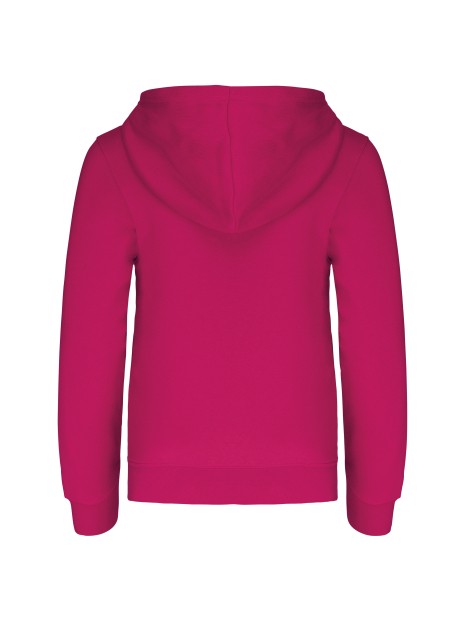 KARIBAN Sweat-shirt capuche contrastée enfant /api/colors/3d5a50f9-ce81-435c-aee0-e9d0985a73b3 personnalisable