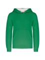 KARIBAN Sweat-shirt capuche contrastée enfant /api/colors/39d480c5-9492-49dd-ba3f-25a56f687fe7 personnalisable