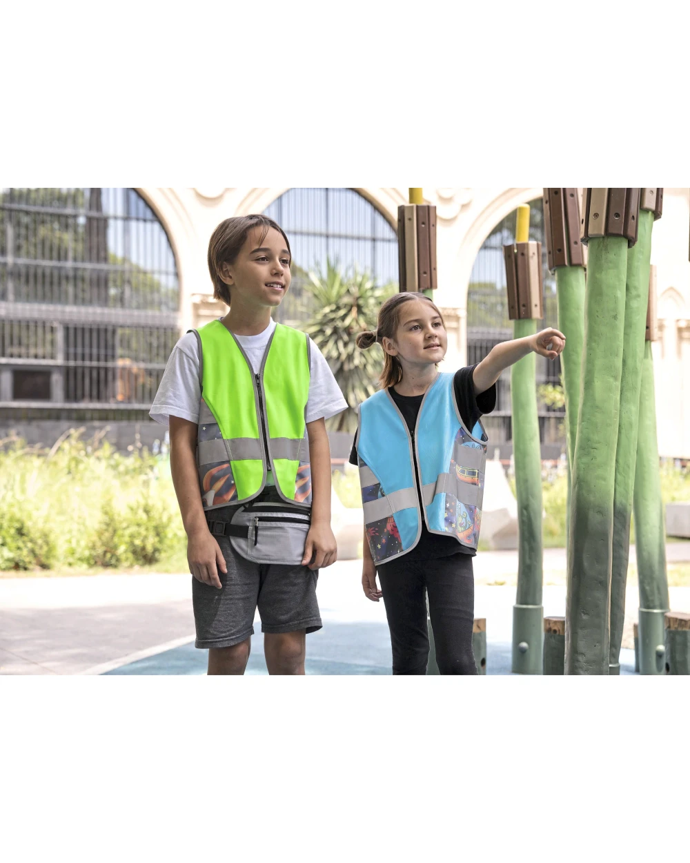 Gilets de sécurité personnalisable KORNTEX Children´s Safety Vest Action Aerospace CO² Neutral