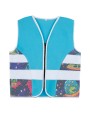 Fluo vestjes KORNTEX Children´s Safety Vest Action Aerospace CO² Neutral voor bedrukking &amp; borduring