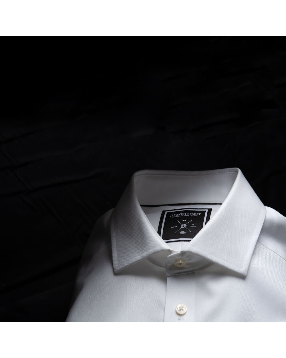 Hemden J. HARVEST & FROST BB60 Twill Hemd Regular Fit Heren voor bedrukking &amp; borduring