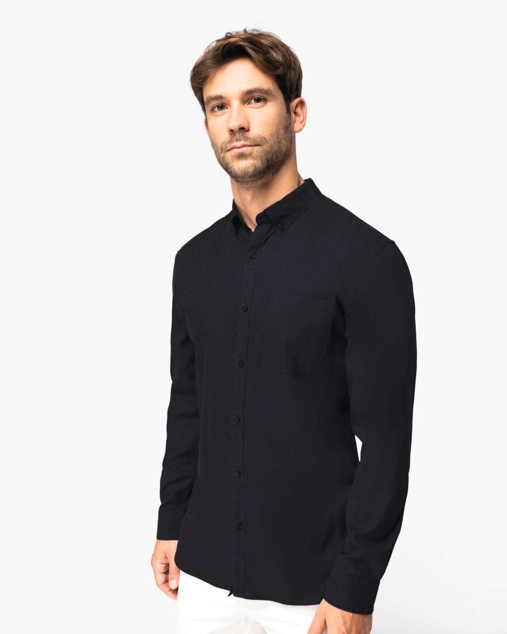 Chemises personnalisable SPASSO Chemise écoresponsable en lyocell homme