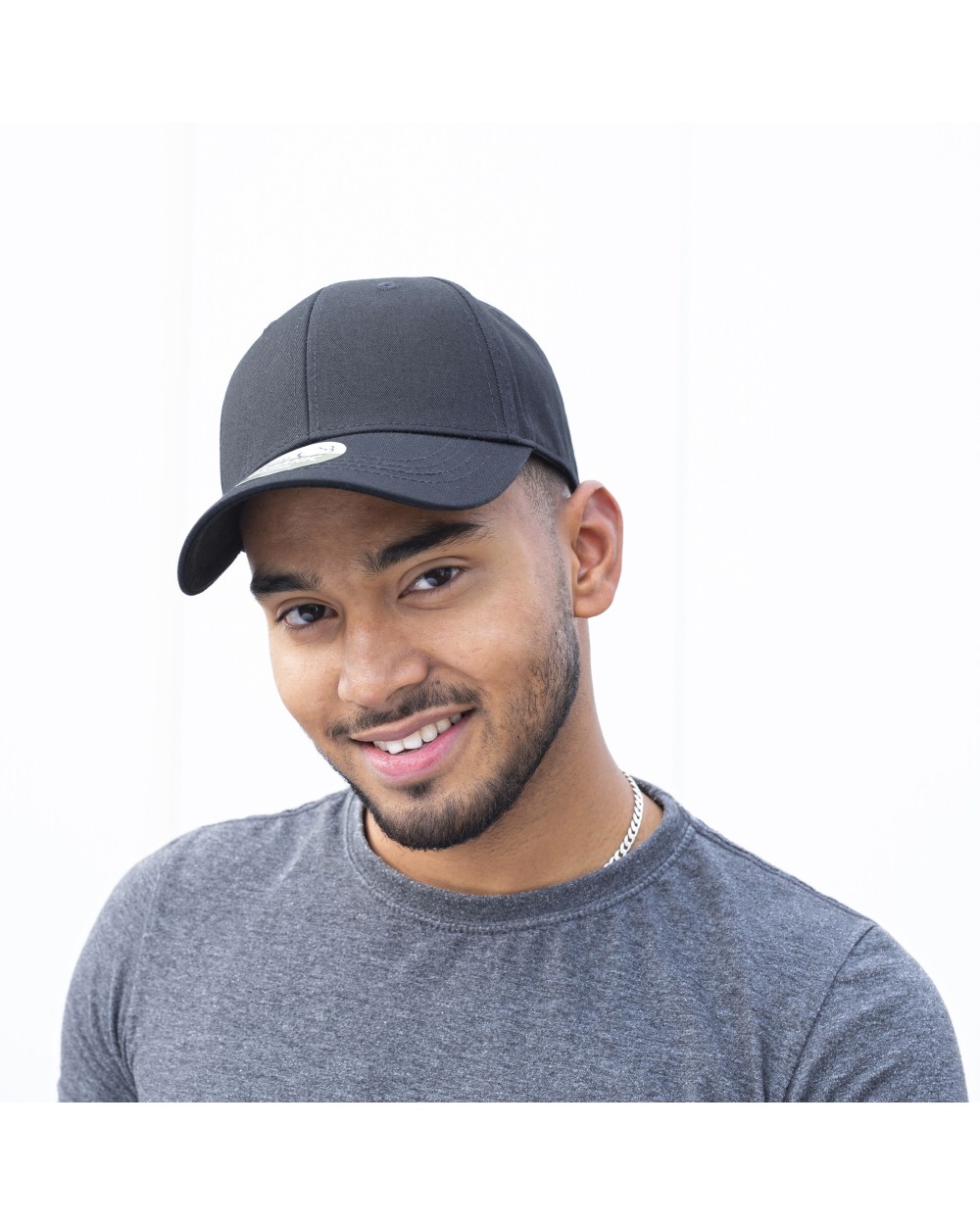 Petjes BRAIN WAVES Organic Cotton Cap voor bedrukking &amp; borduring