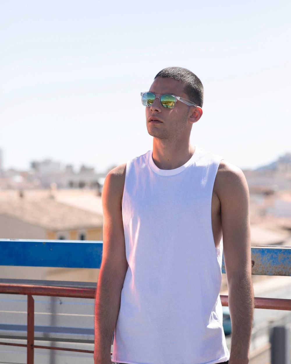 T-Shirts personnalisable SKINNIFIT Débardeur évasé homme