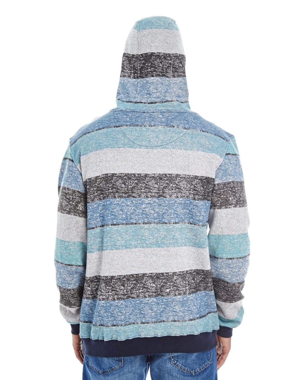 Sweaters & hoodies BURNSIDE Printed Striped Marl Pullover voor bedrukking &amp; borduring