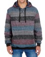 BURNSIDE Printed Striped Marl Pullover Sweatshirts personalisierbar