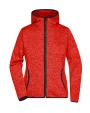 Sweat-shirts personnalisable JAMES & NICHOLSON Ladies´ Knitted Fleece Hoody