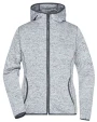 Sweat-shirts personnalisable JAMES & NICHOLSON Ladies´ Knitted Fleece Hoody