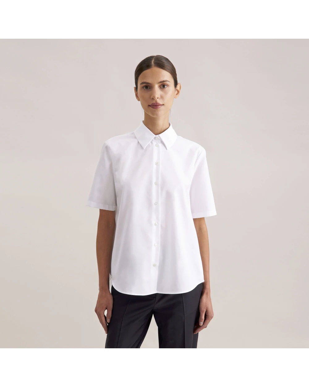 SEIDENSTICKER Women´s Oversize Popeline Blouse Shortsleeve Hemden personalisierbar
