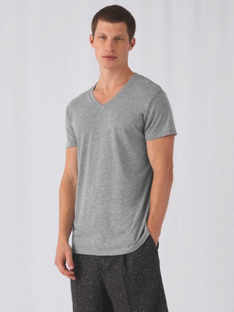 T-Shirts à personnaliser B&C T-shirt Triblend col V Homme 