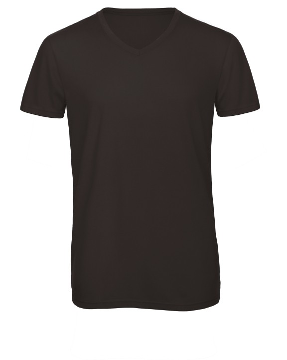 T-Shirts personnalisable B&C T-shirt Triblend col V Homme