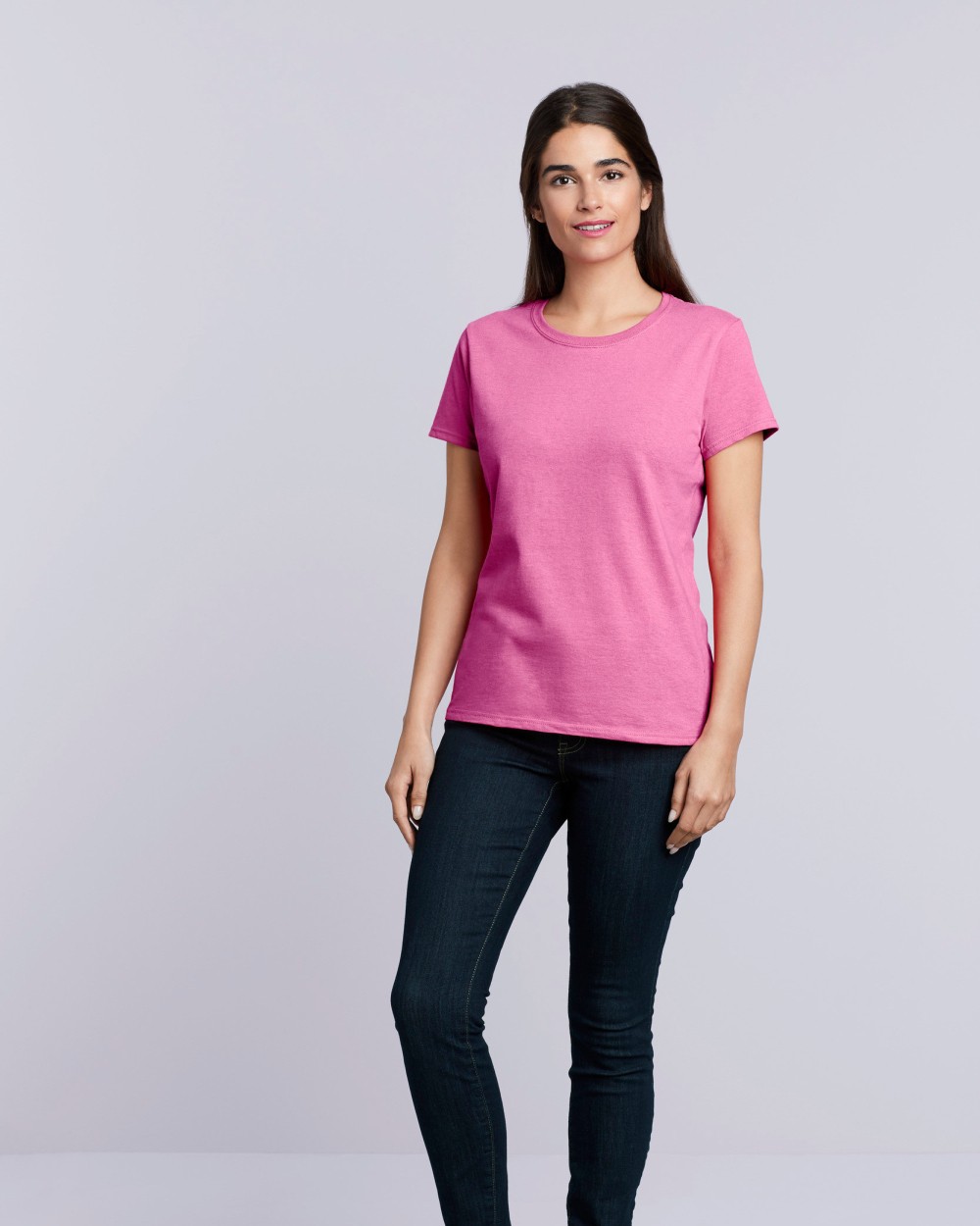T-shirts GILDAN Heavy Cotton™Semi-fitted Ladies' T-shirt voor bedrukking &amp; borduring