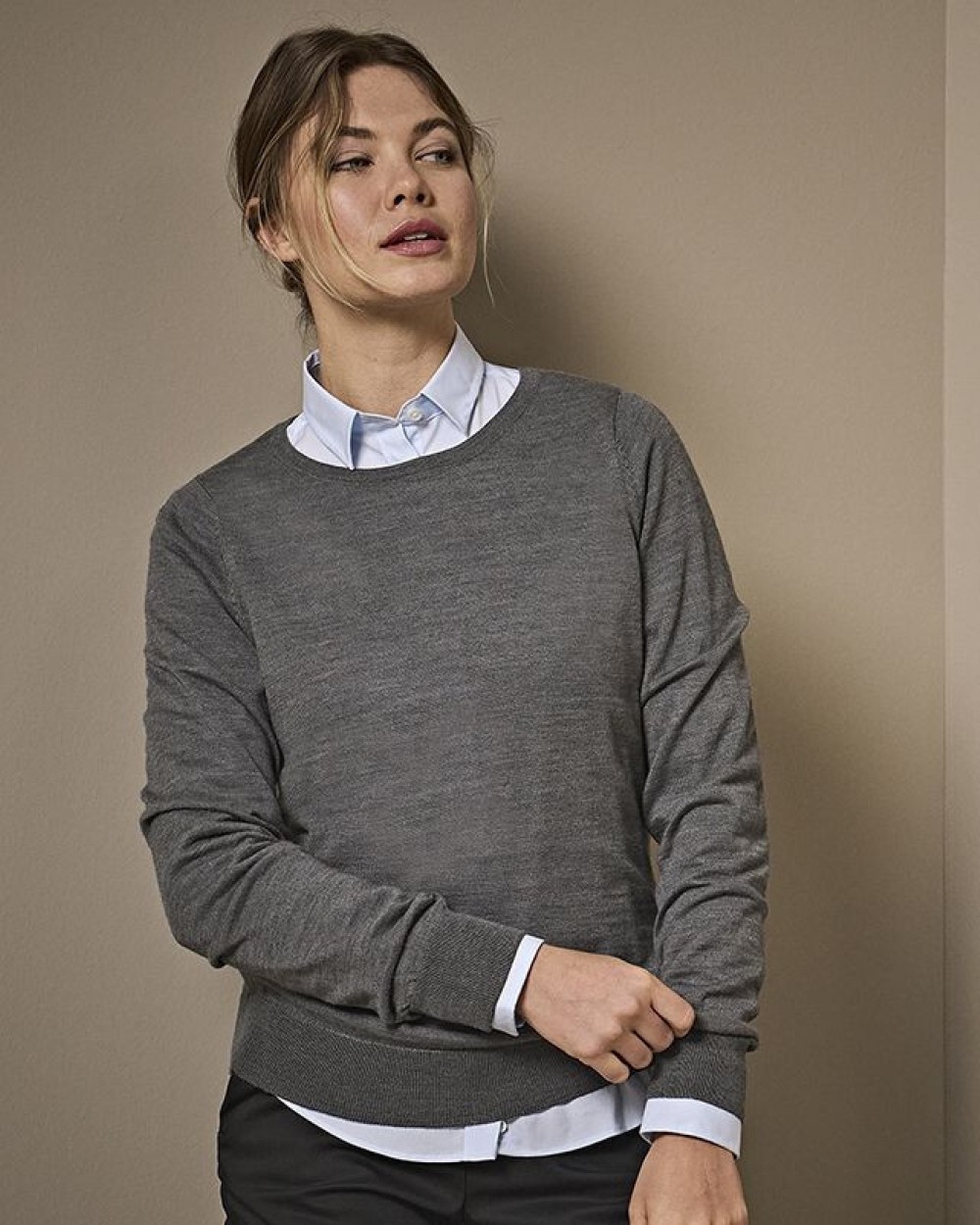 TEE JAYS WOMENS CREW NECK Pullovers personalisierbar