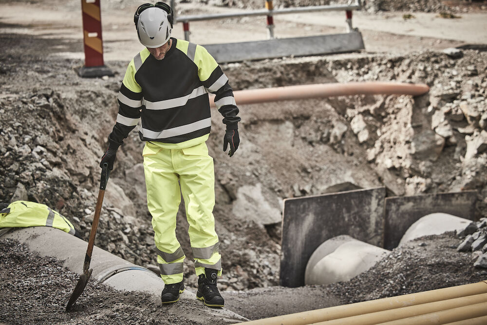 Pantalons personnalisable JOBMAN 2933 Pantalon shell Hi-Vis