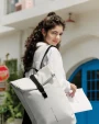 4DO Urban wasserabweisender Flap-Top Rucksack Taschen personalisierbar